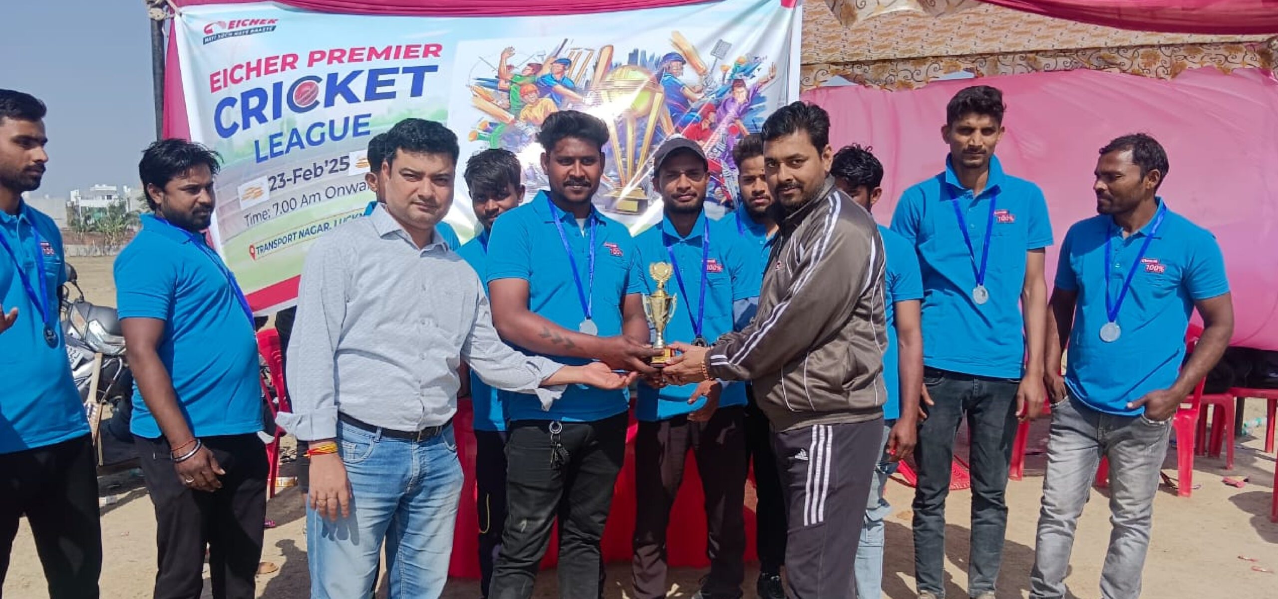  Eicher Mechanics Cricket Match