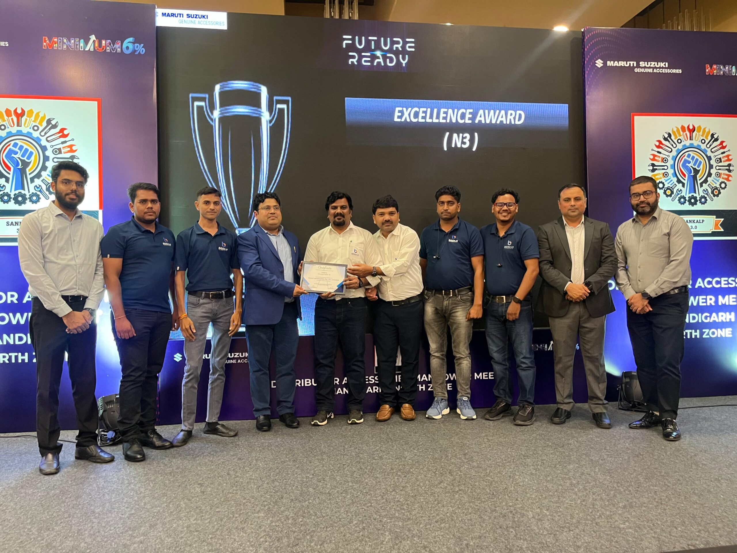 Maruti Suzuki Genuine Accessories Distributor Award