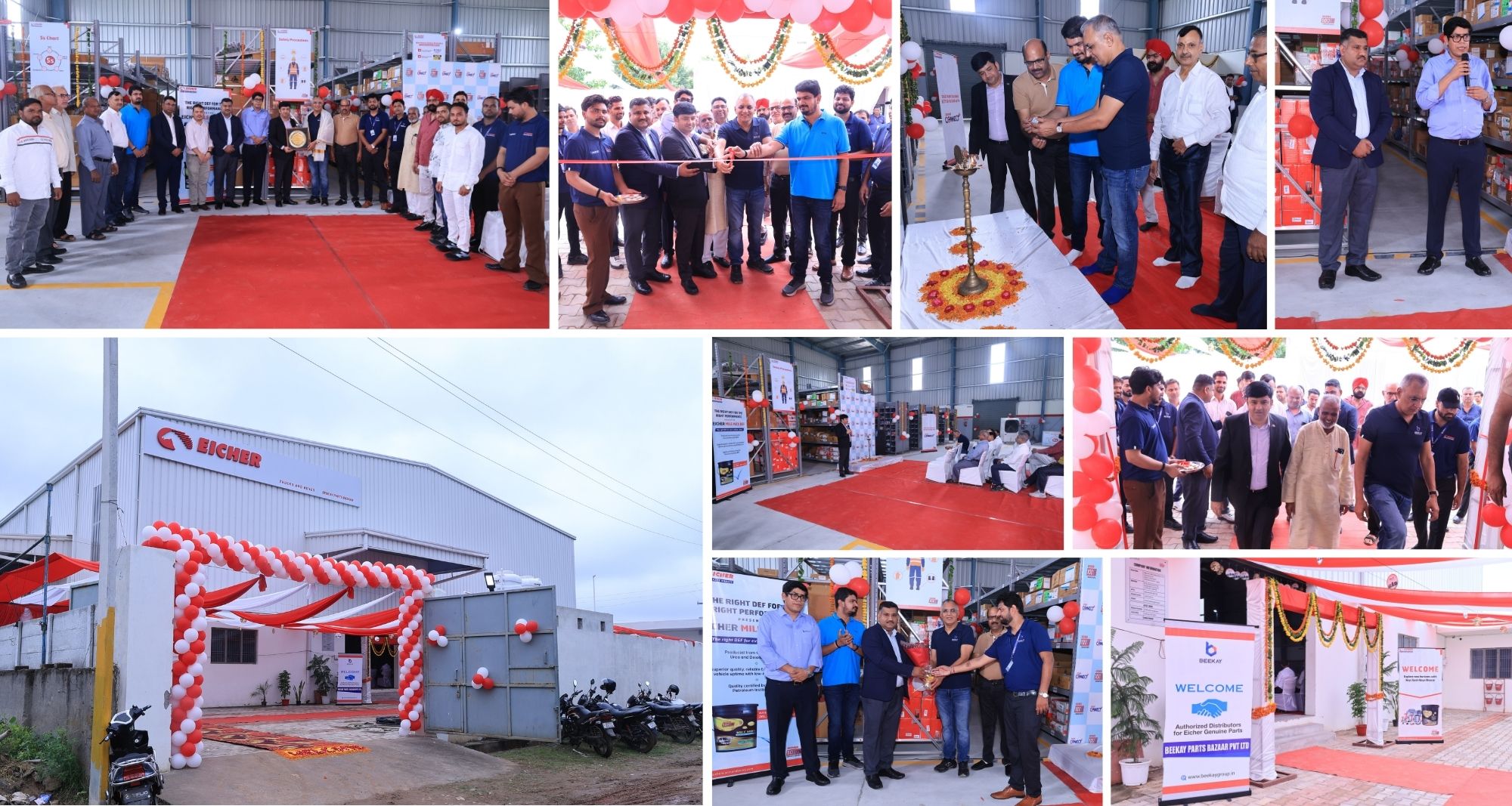 Eicher Warehouse Inaugration